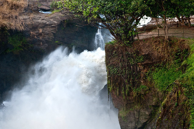The strongest waterfalls in Uganda.