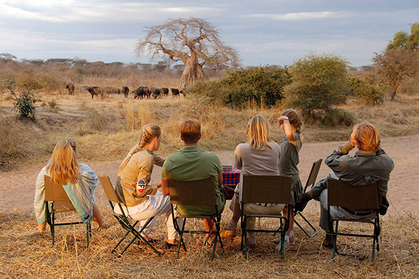 family safari in Uganda