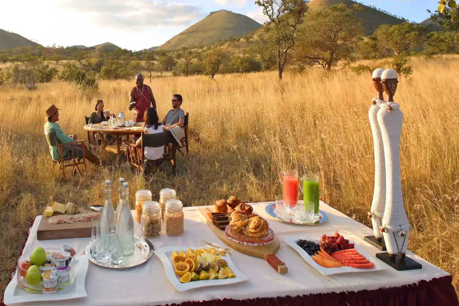 Are meals included on safari?