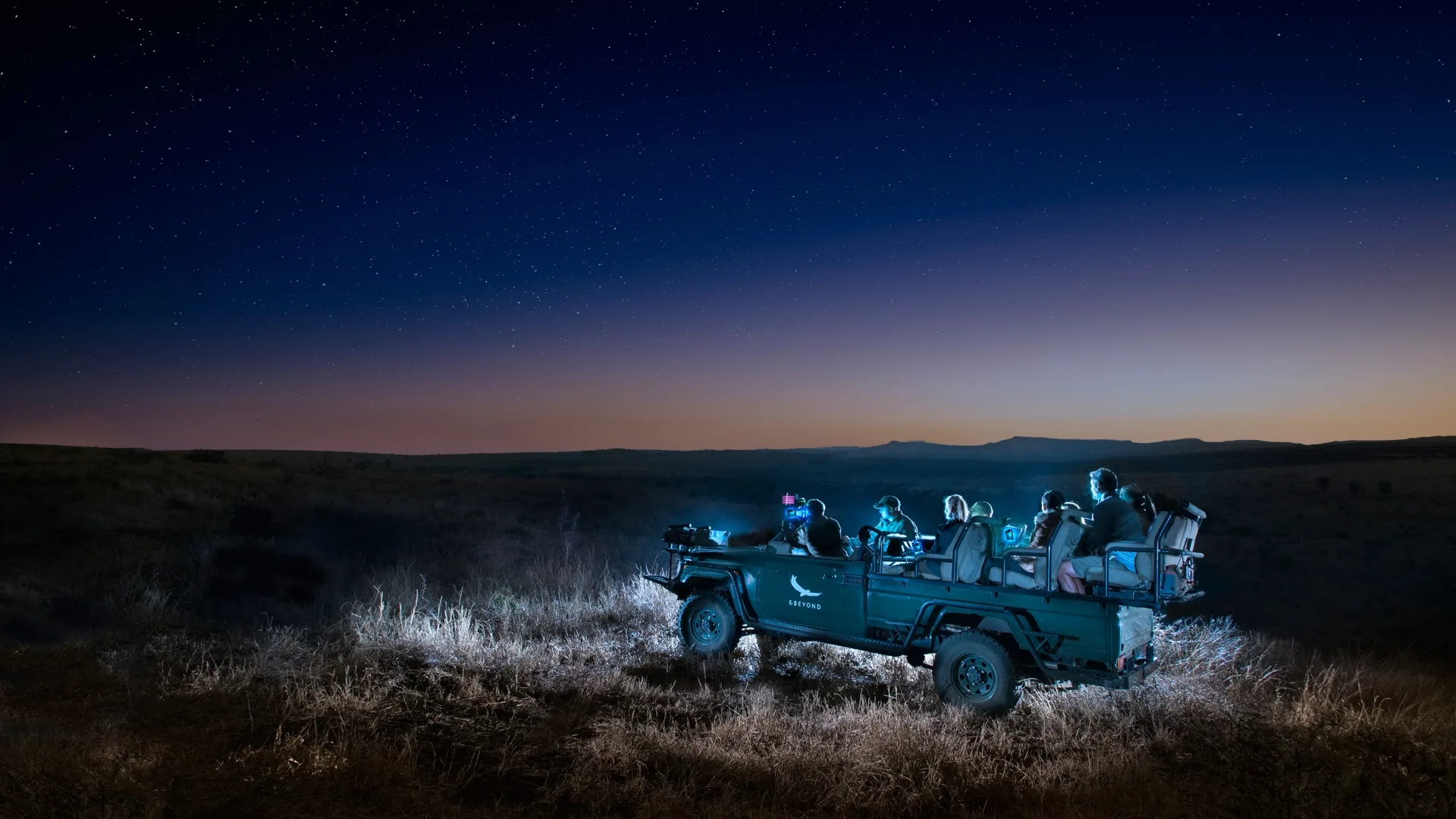 Are night game drives allowed in a private game reserve?