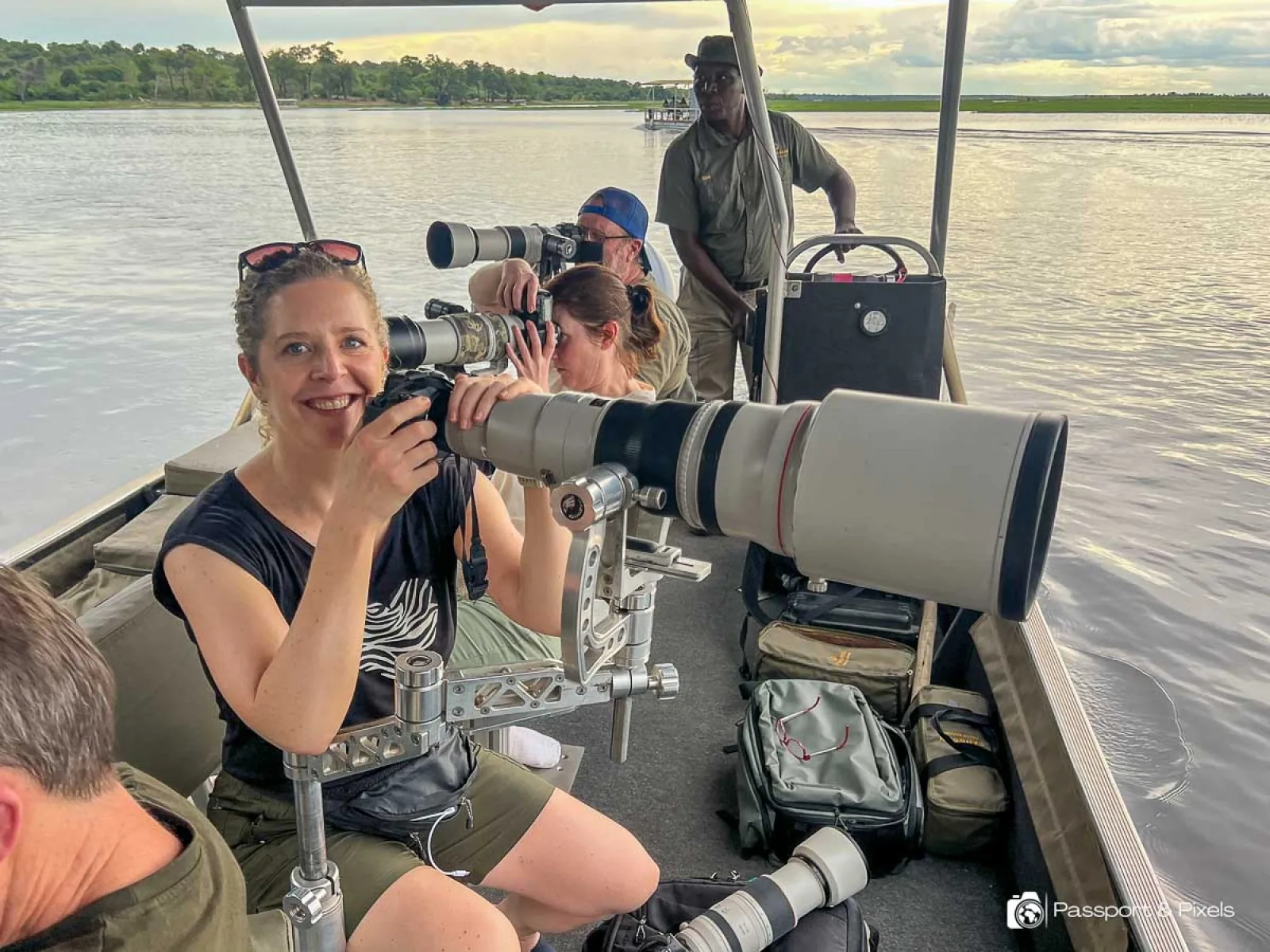 Wildlife photography on safari