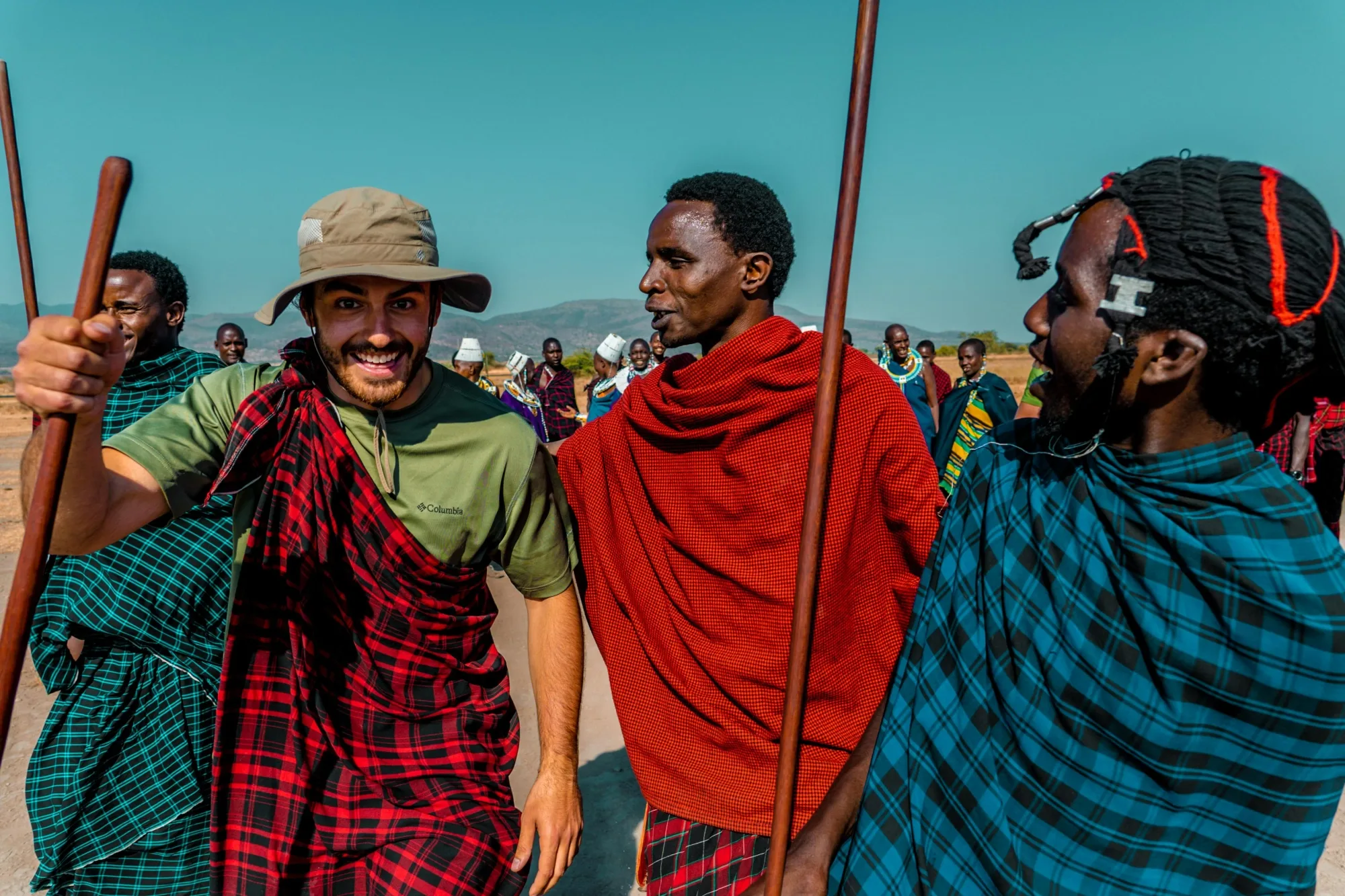 Cultural safari visit in Kenya