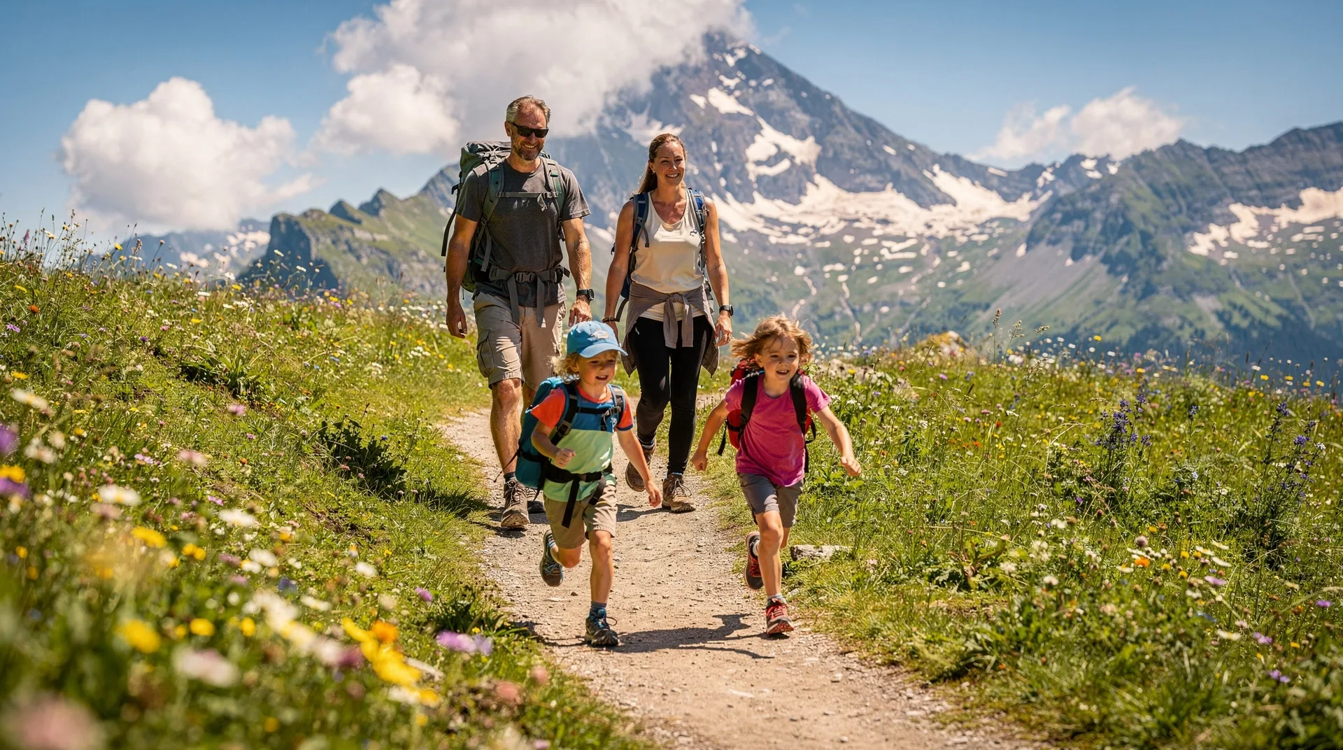 Exemple d'itinéraire avec enfants