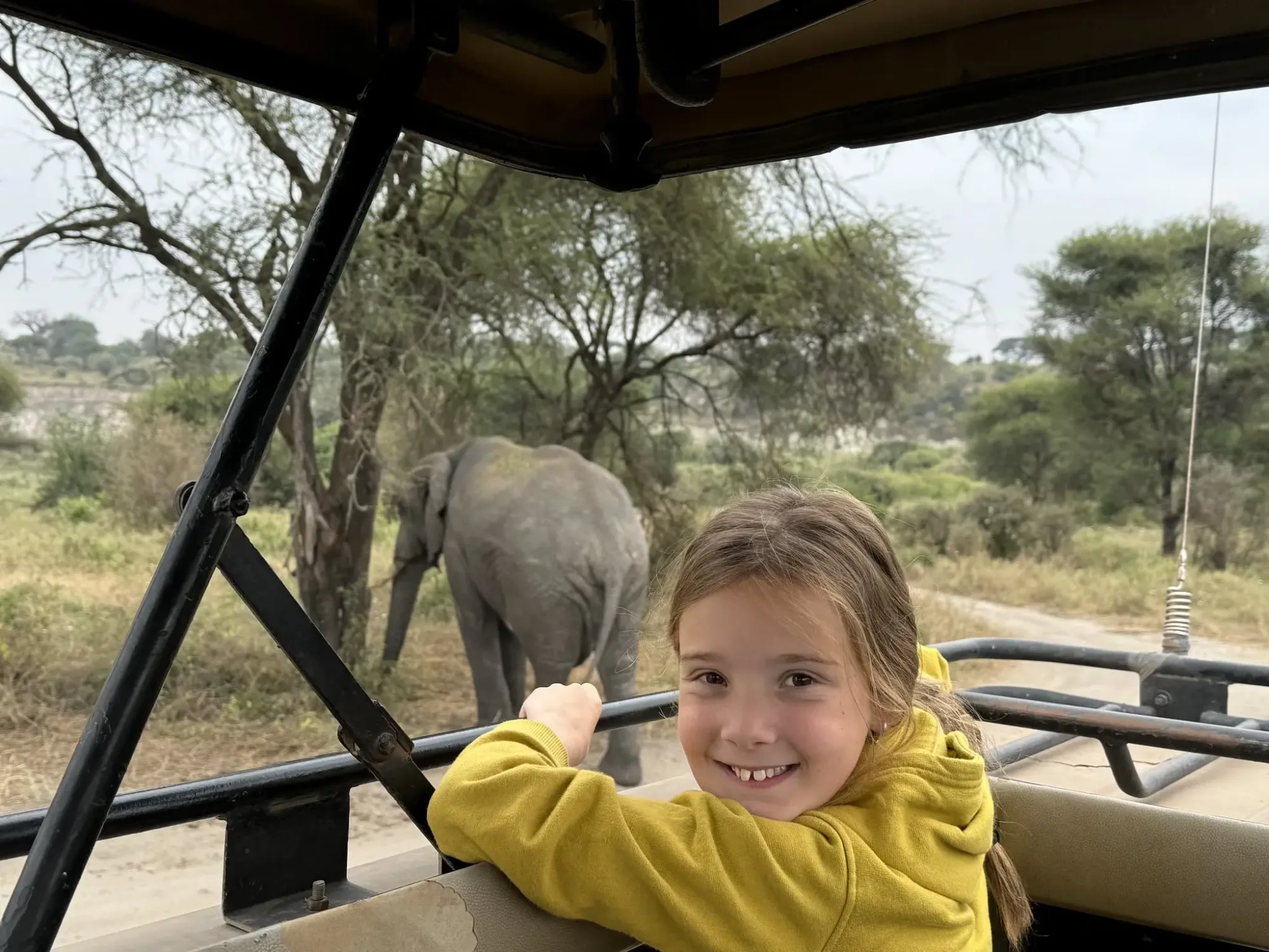 Game drive in Kenya