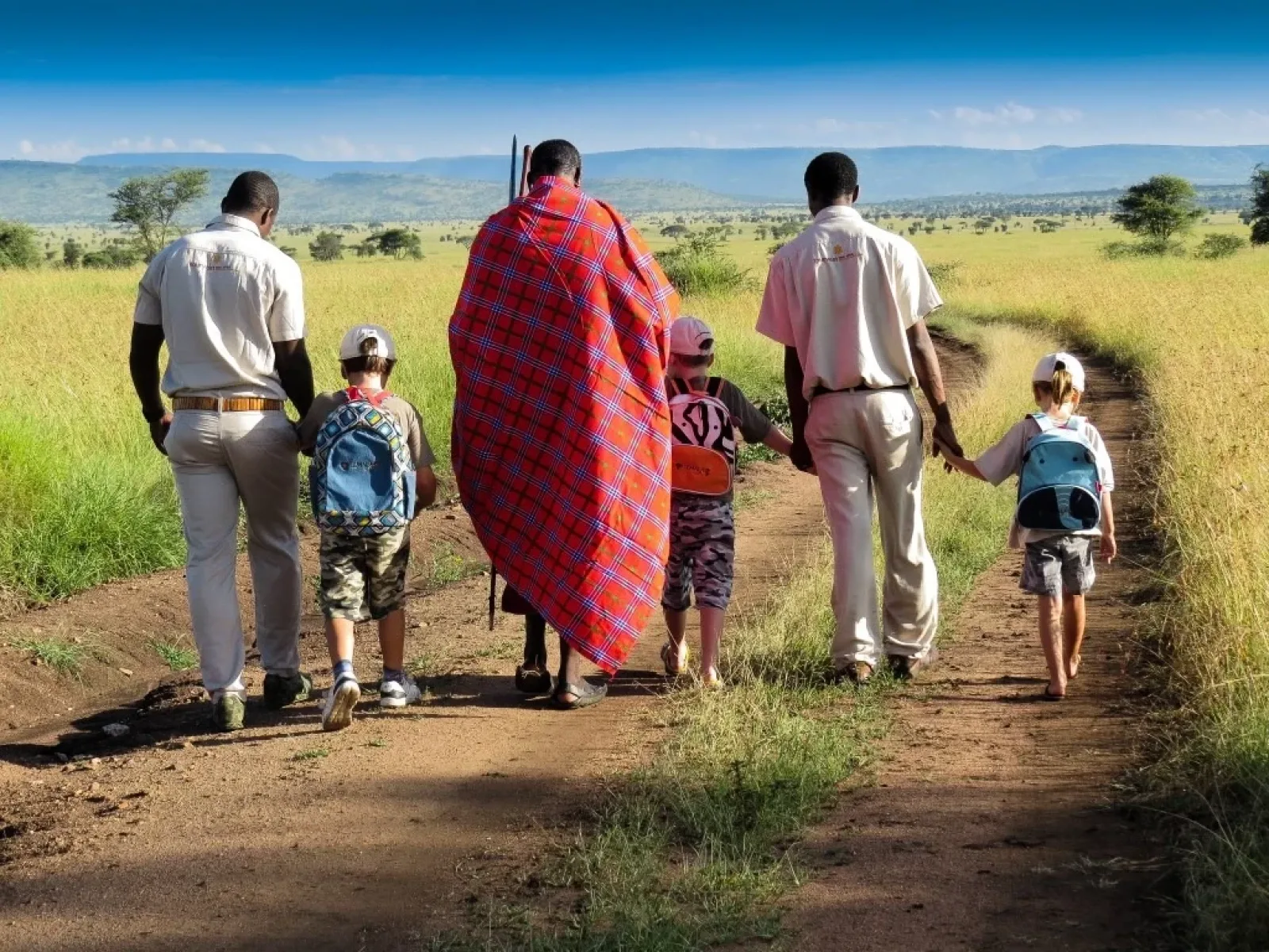 Game drive in Kenya