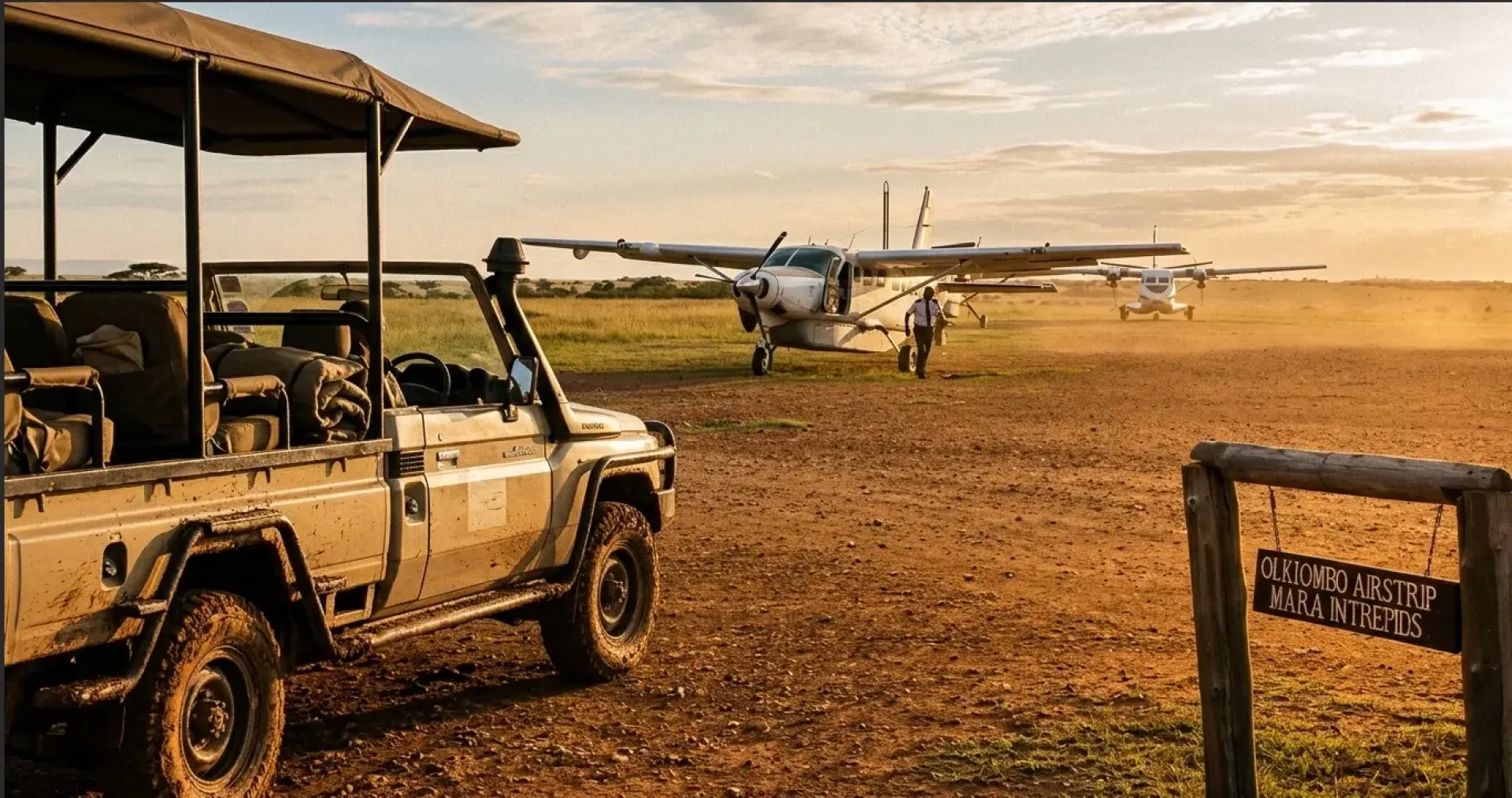 How Do Regional Flights Work on a Multi-Country Safari?