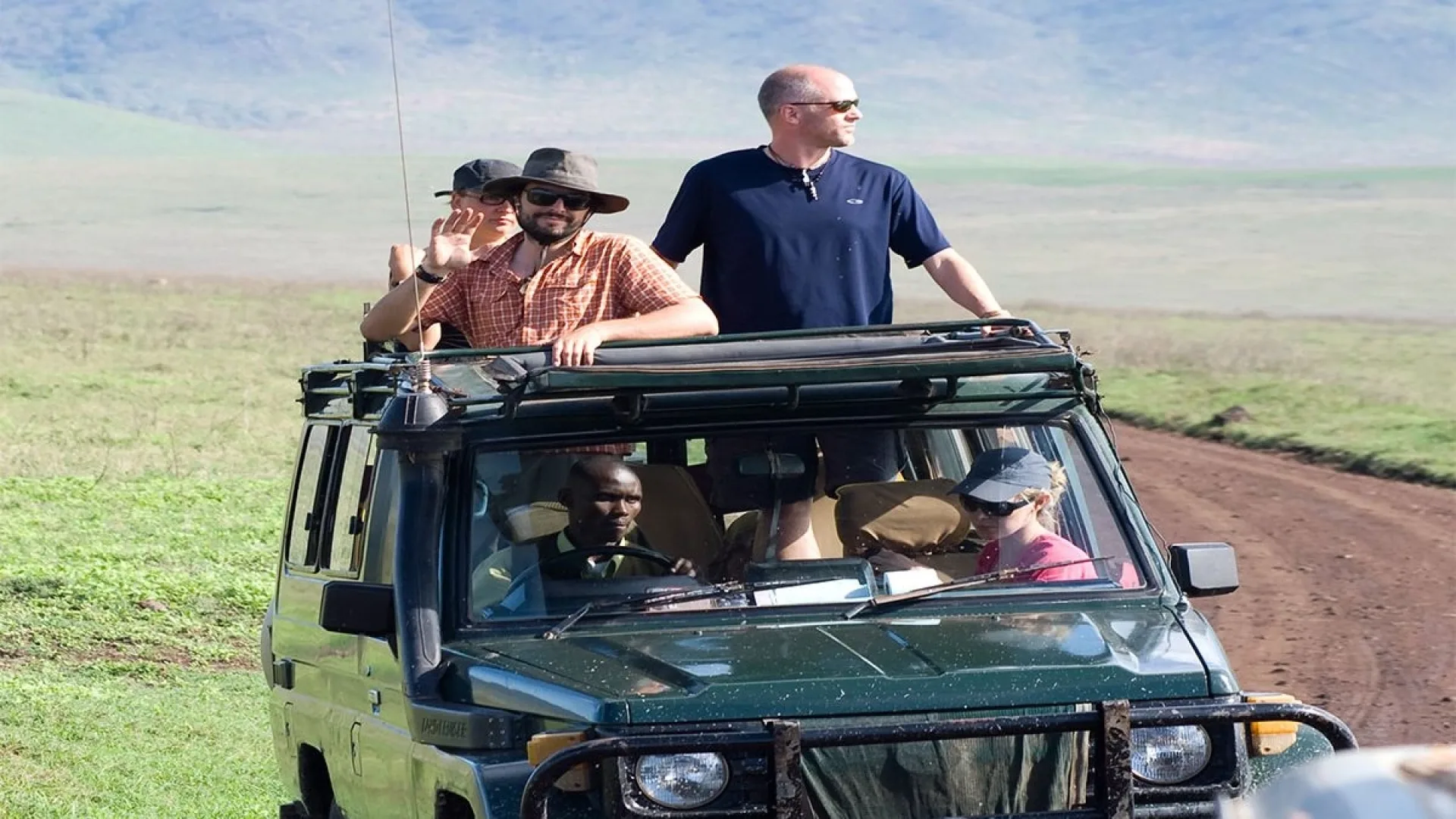 How much driving is involved on an African safari?