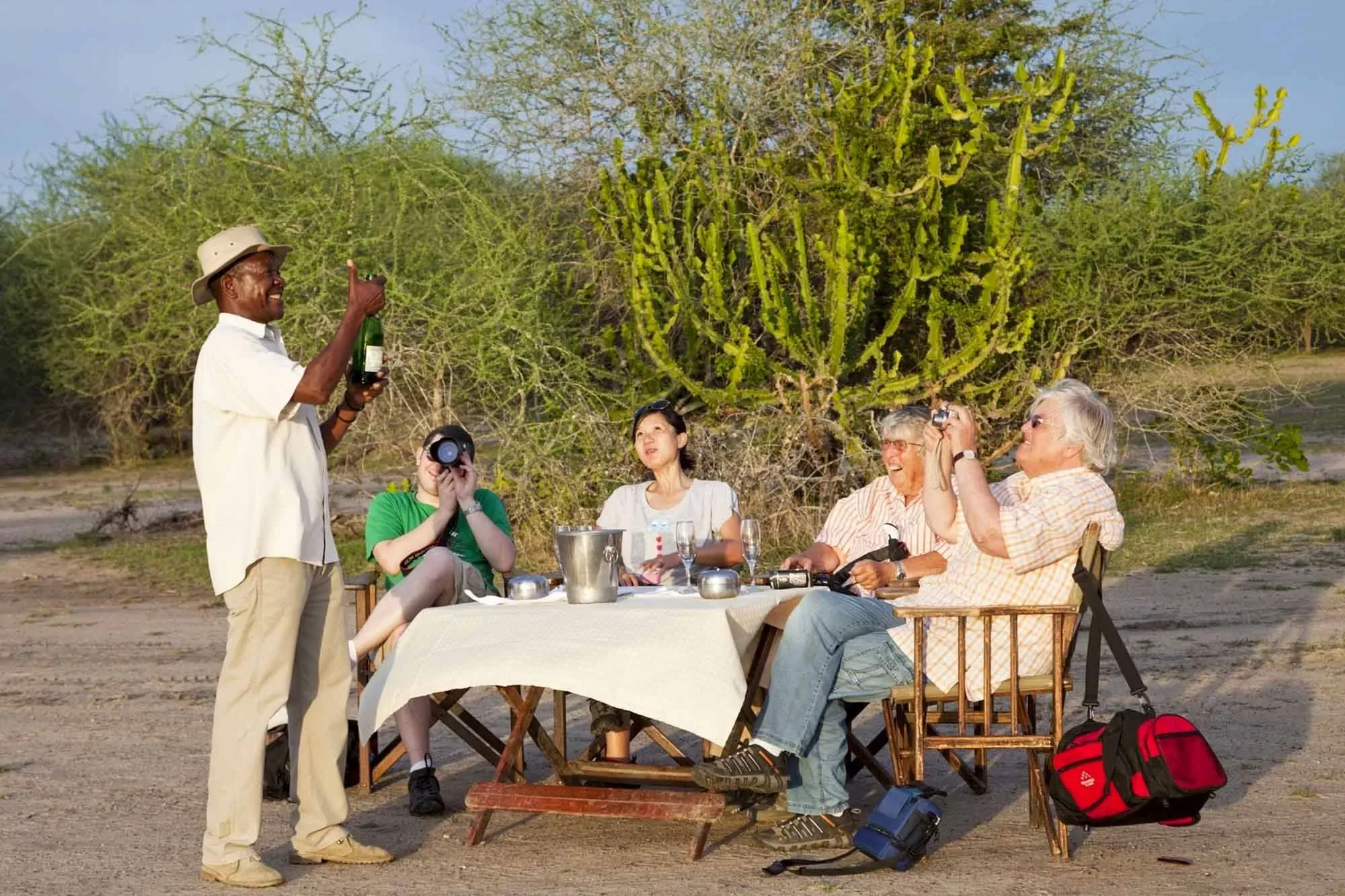 Safari lodge in Kenya