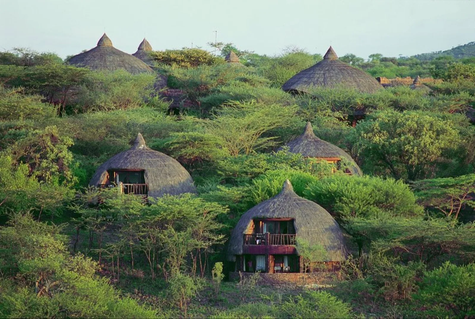 Safari lodge in Kenya