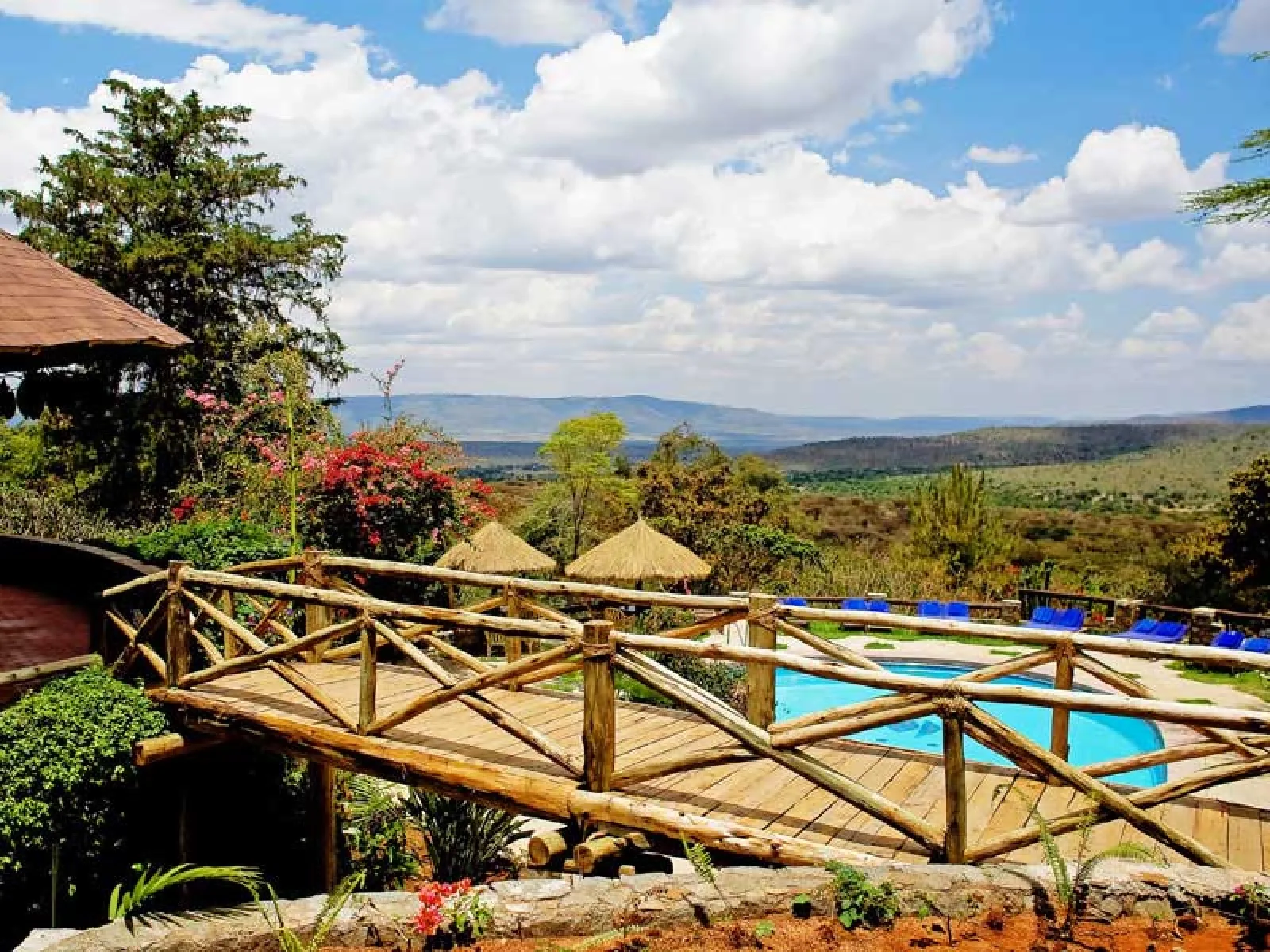 Safari lodge in Masai Mara