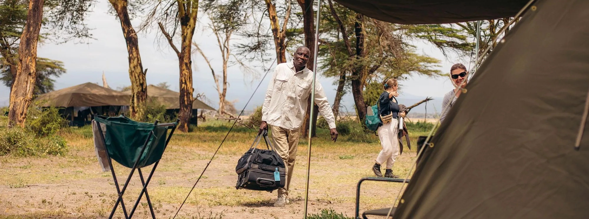 Safari packing gear for Uganda