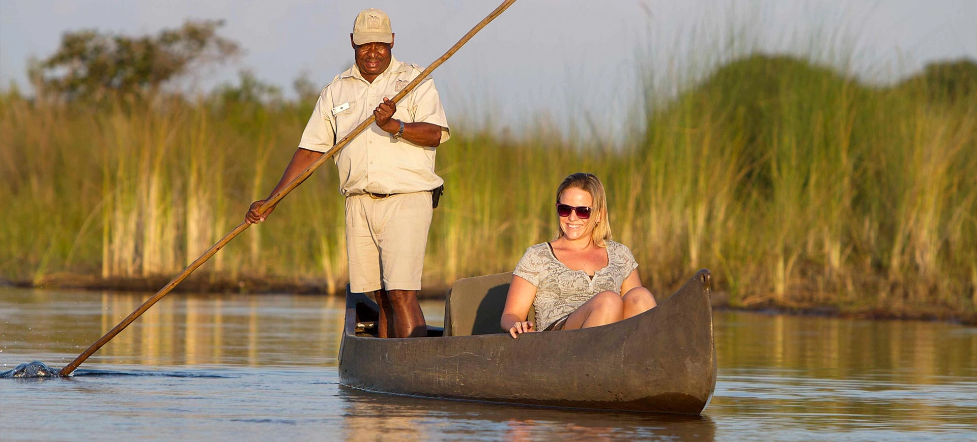 What is a mokoro safari like in Africa?