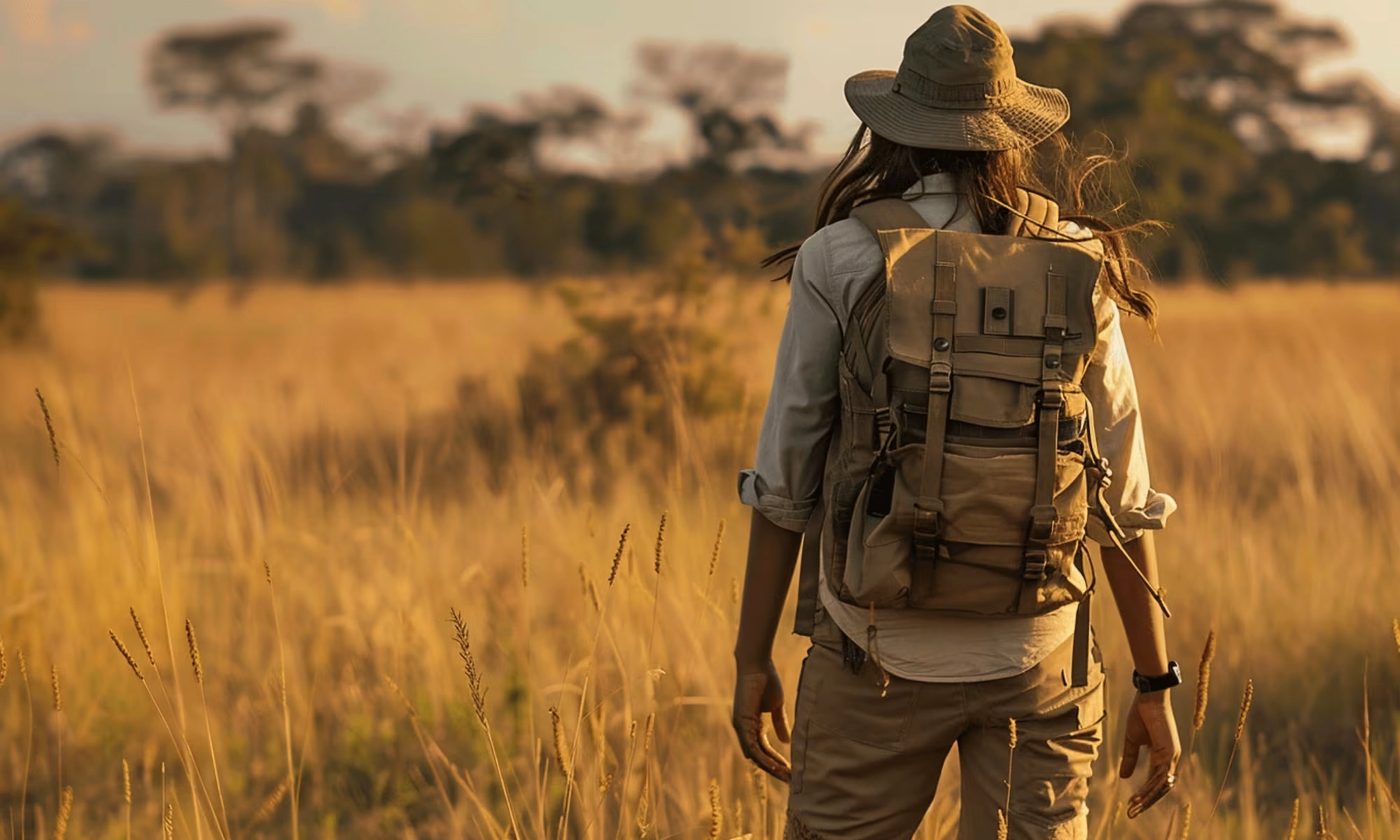 What should I bring for a walking safari?