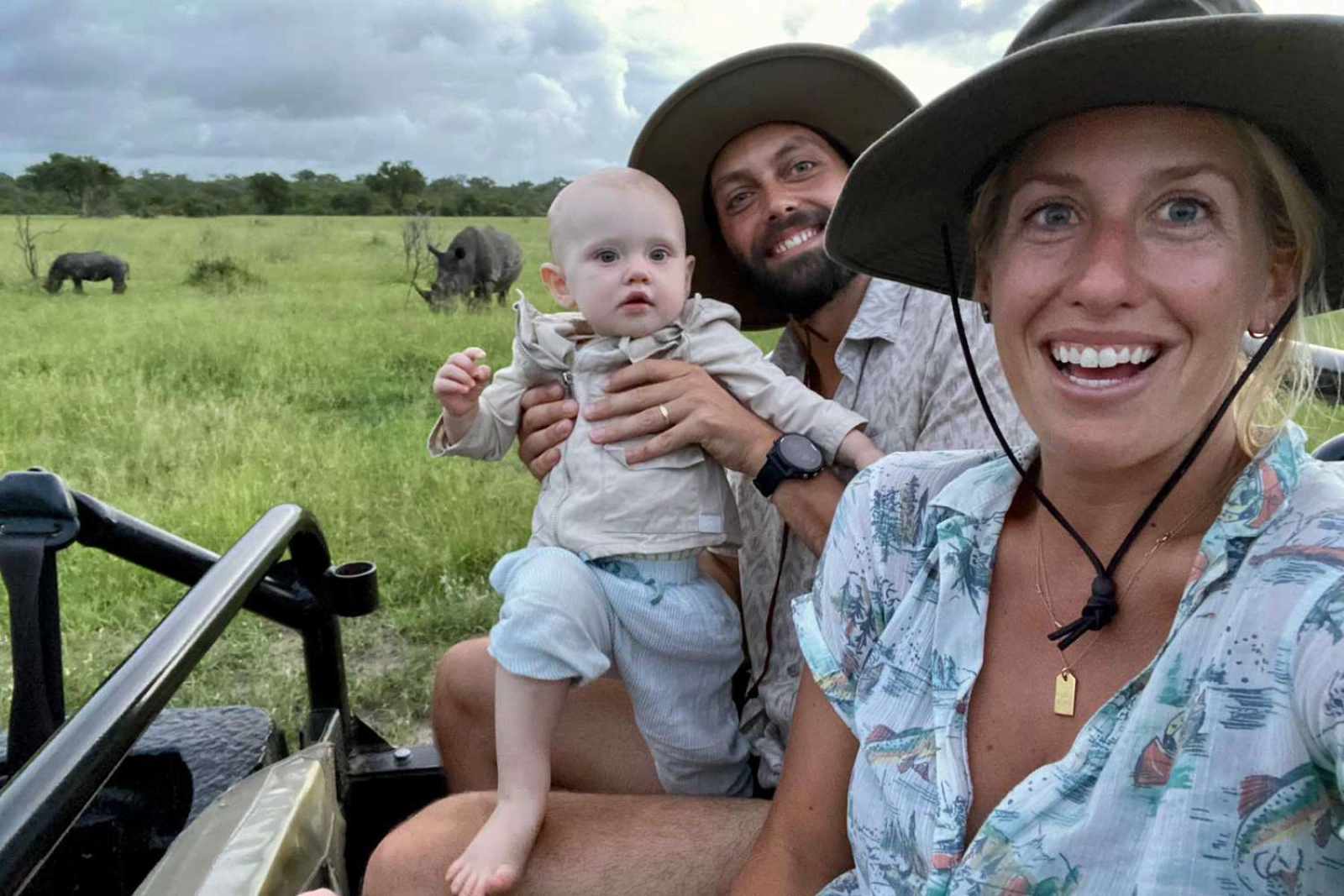 Wildlife on an African safari