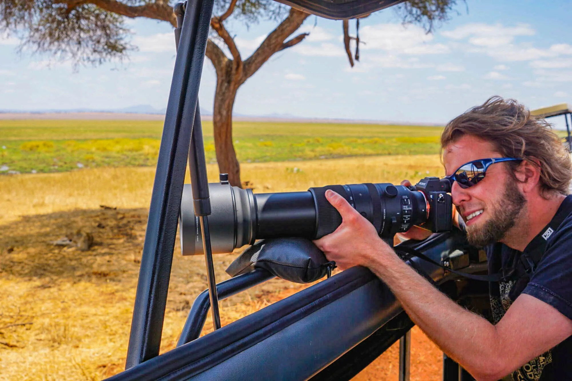 Wildlife photography on safari
