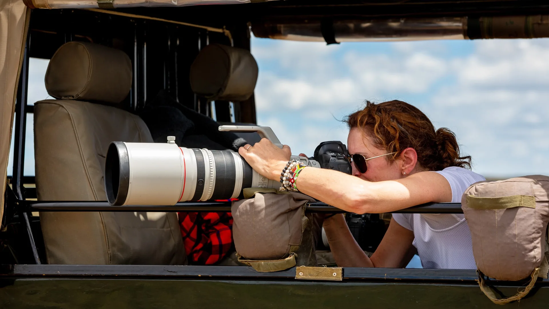 Wildlife photography on safari