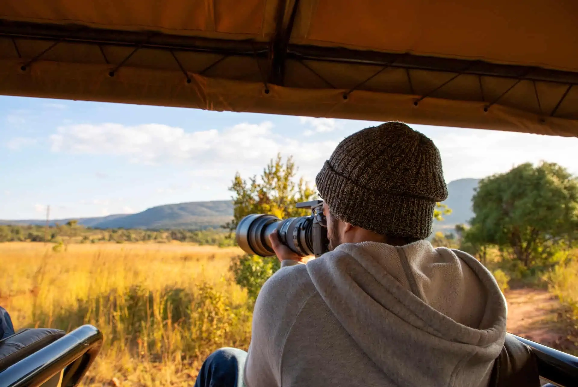 Wildlife photography without flash