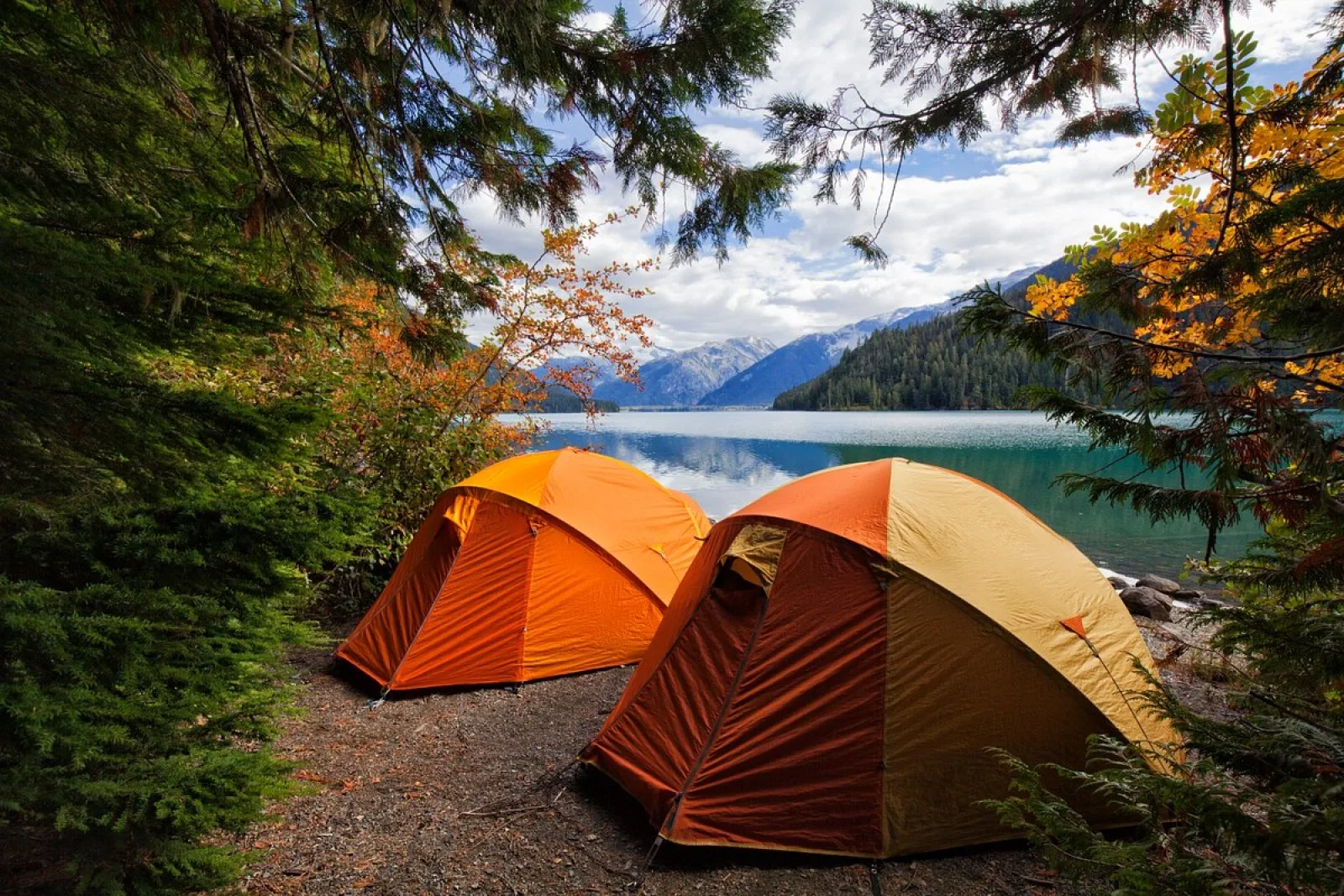 Camping avec équipe