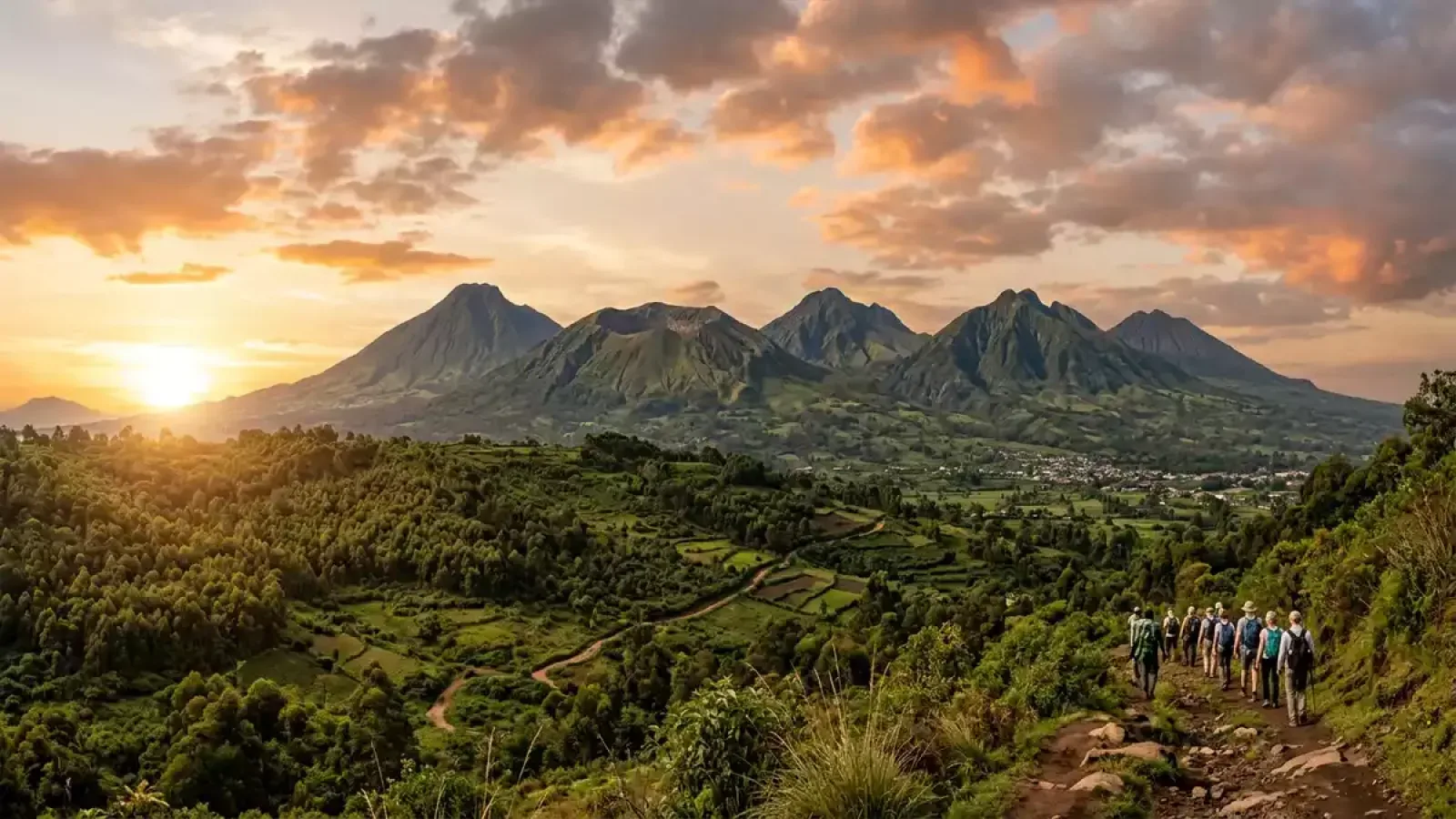 Chimpanzee trekking combined with a gorilla safari