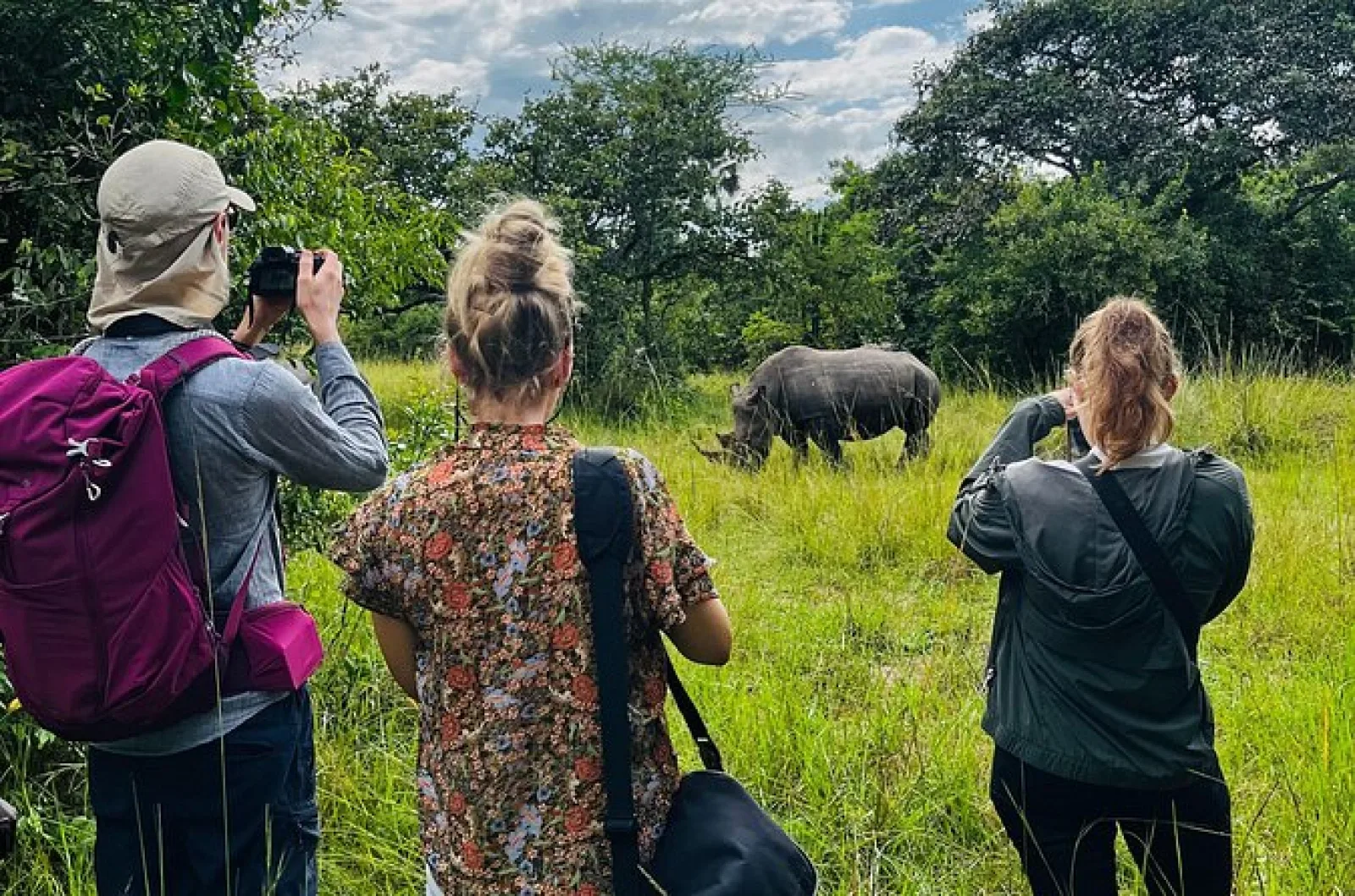 Game drive in Murchison Falls