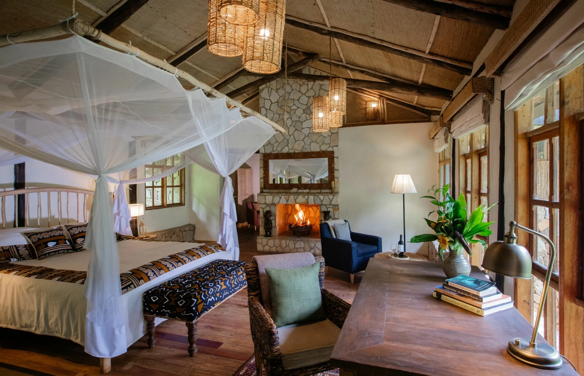 Lodge near Bwindi Impenetrable Forest for gorilla trekking