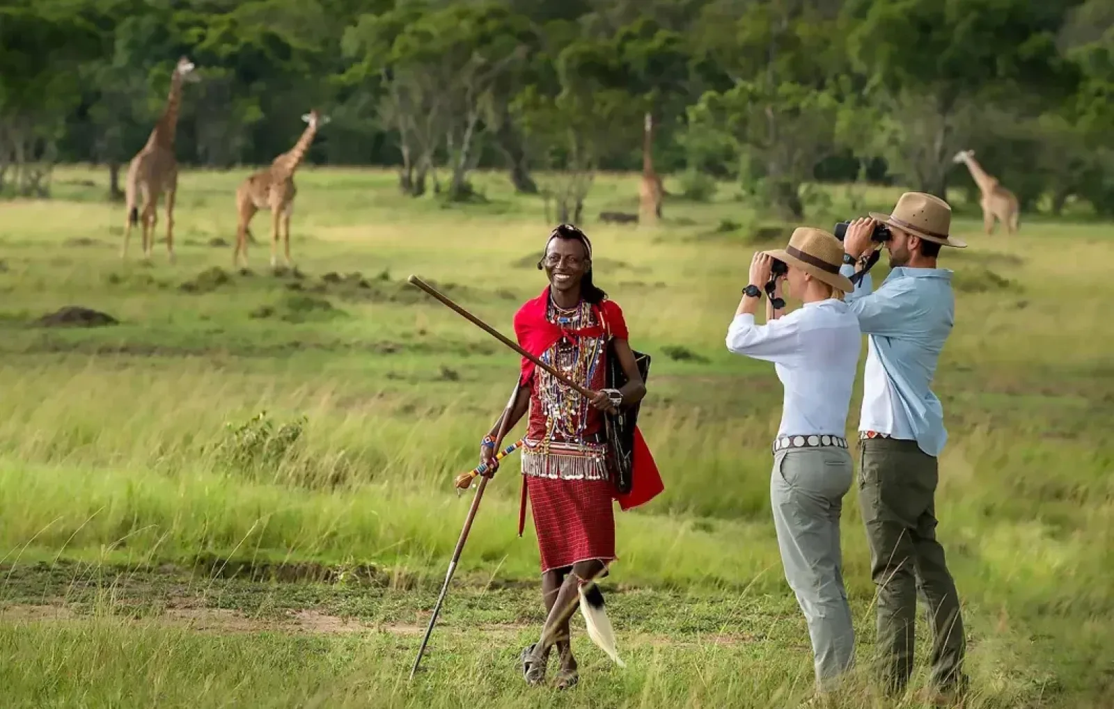 Private safari vehicle in East Africa