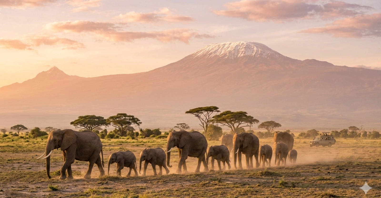 Safari in Amboseli National Park
