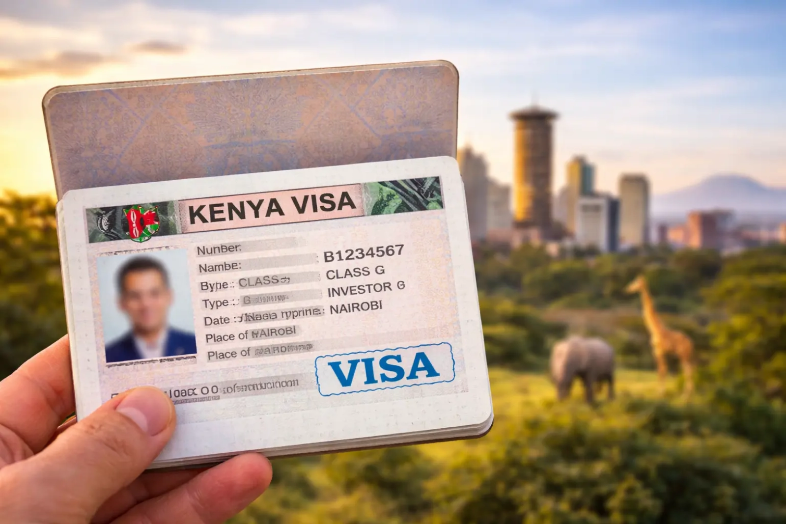 Safari in Kenya