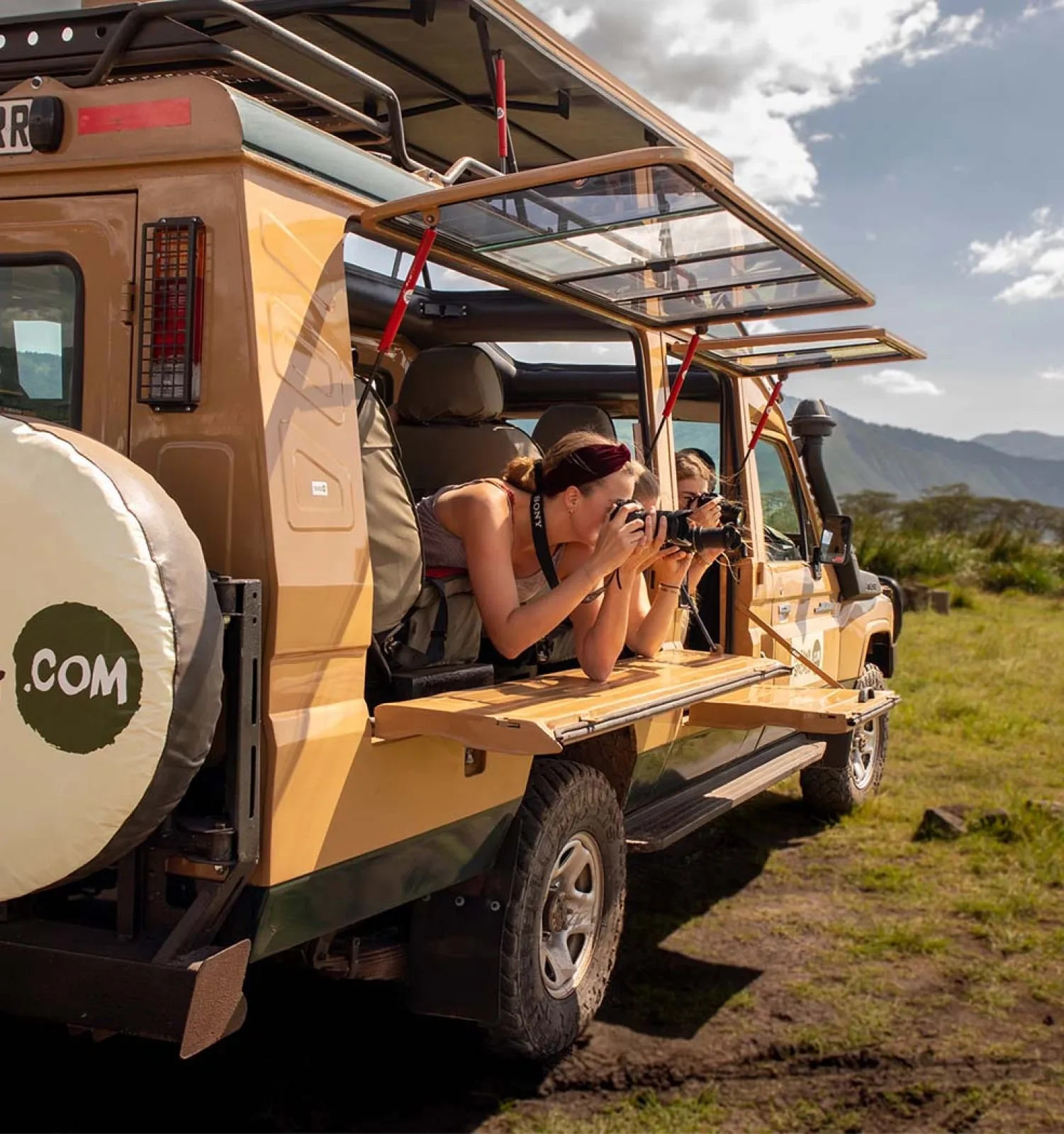 Wildlife photography on safari